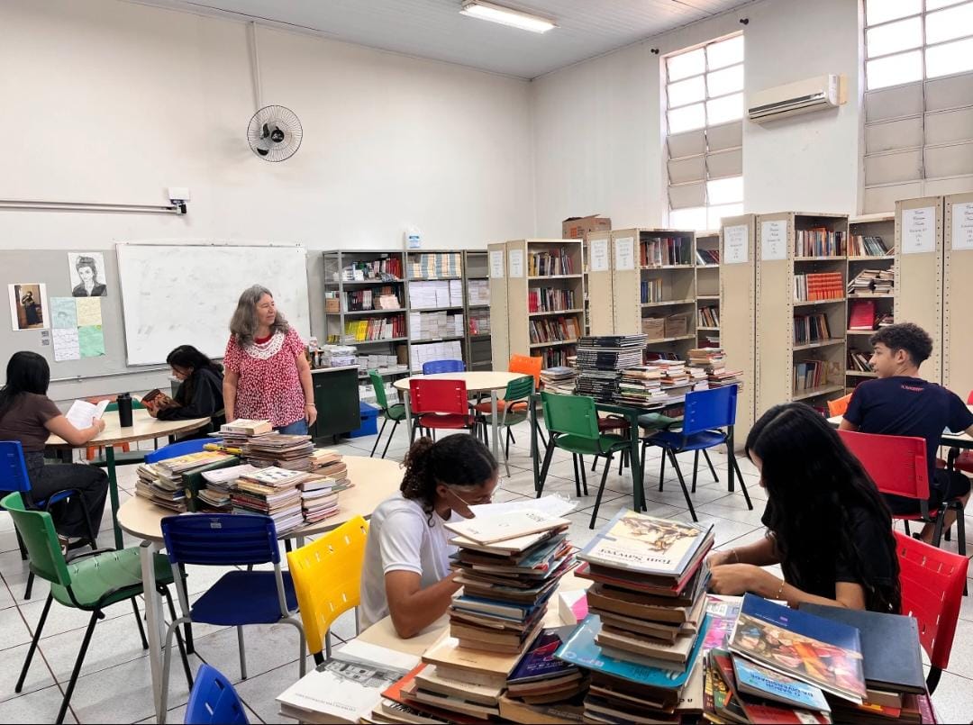 Biblioteca da escola